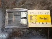 Qty 2 Kennametal CPG 633 CPGN190412 K21 Grade Carbide Inserts