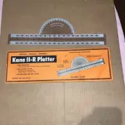 Vintage 1962 Kane II-R Plotter Sectional And Wac Charts Reversible