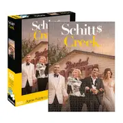 500pc Aquarius Schitt's Creek Cast 35x48cm Jigsaw Puzzle Family Game Set 14y+