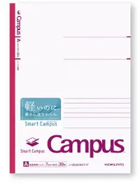 在飛比找Yahoo奇摩購物中心優惠-KOKUYO Campus 輕量筆記本B5點線A罫-粉