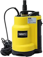 [GIANTZ] Submersible Water Pump, 750W 240 V Electric Sump Dirty Sewage Pumps Controller Irrigation Pool Pond Garden Home Farm, Portable Carry Handle Anti-rust Yellow