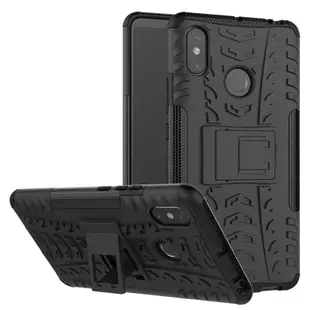 小米 A1 A2 A3 Max 2 3 8 9 9T Pro Pocophone F1 雙層保護殼胎紋鎧甲盾手機殼背蓋