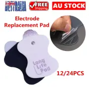 12/24pcs Tens Pads Electrode Pad Replacement Long Life Massage for Omron Elepuls