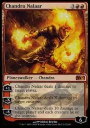 1x Chandra Nalaar M10 MtG Magic Red Mythic Rare 1 x1 Card Cards
