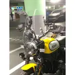 免運#適用杜卡迪SCRAMBLER自游400/800/1100風擋前擋風玻璃改裝