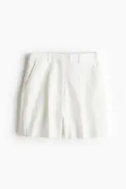 Linen Blend Shorts