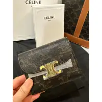 在飛比找蝦皮購物優惠-現貨🇫🇷法國代購CELINE WALLET TRIOMPHE