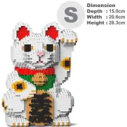 Jekca Maneki Neko 01S-M01 Building Bricks Set 21x15x29cm