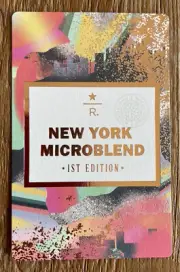 Starbucks Reserve Roastery New York Blend 2020 Taster Card