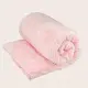 Bonne Nuit雪柔綿寶寶浴巾/枕巾 (90x50cm) 淡粉色