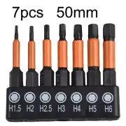 Advanced 7PC Magnetic Hex Head Wrench Drill Bit Set for Advanced Users