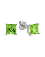 MaxColor 10K 1.40 ct. tw. Peridot Studs