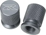 IEDZCUMC Motorcycle CNC Aluminum Wheel Tire Valve Caps Airtight Cover Compatible with Suzuki GSXR 600 750 1000 GSX-R 600 750 1000 125 150 1998-2025(Titanium)