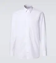 [Lardini] Lardini Cotton tuxedo shirt UK 15,5 white