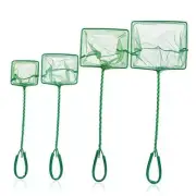 Aquarium Fish Net Fine Quick Catch Mesh Nylon Fishing Catch Nets with Plastic