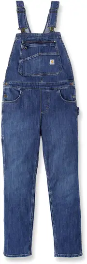 Carhartt Denim, bib women , color: Blue , size: L