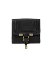 Chloé Marcie Square Bi-Fold Wallet One size Black