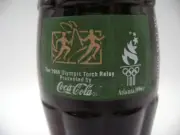 Coca Cola Coke Bottle 1996 Atlanta Olympic Torch Relay Commemorative 8 oz Bottle