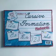 NEW A Beka Cursive Formation Flashcards Large