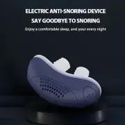 Micro Electric Noise Anti Snoring Device Sleep Apnea Stop Snore Aid Stopper AU