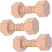 Zerodeko 1Set Wooden Screw for Building Blocks for Fine Motor Skills Development Construction Engaging Educational Tool for Boys
