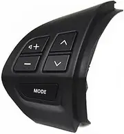 Vuzmode Car Cruise Control Button, for Mitsubishi, for LANCER, for OUTLANDER, for ASX 2007-2012 Car Multifunction Steering Wheel Button Cruise Control Switch Steering Wheel Control Switch Buttons(BLAC