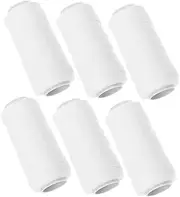 CTIRCHIU 6Rolls Cotton Hair Removal Thread for Facial Hair Epilation Precision Facial Threading Strings for Eyebrows and Upper Lip Gentle Hair Removal Machine Thread