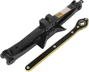 Scissor Lift Jack - Heavy Duty Motorcycle Lift, Portable 2 Ton Car Jack with Lug Wrench | Foldable Garage Tool, Compact Vehicle Repair Jack, EmergencyAuto Support, Maintenance Tire Change Kit
