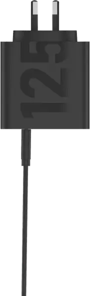 Motorola 125W Adapter with USB-C to C Cable 2M Black