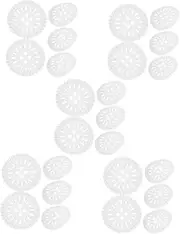 jojofuny 5sets Efficient Washer Machine Dehydrator Sheets Mini Dehydrator Pads Easy Install Laundry Liners 5pcs*5