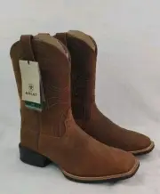 Ariat Men's Sport Wide Square Toe Boots Distressed Brown 10010963