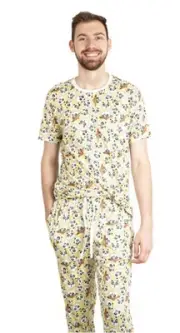KUNG FU PANDA 4 Licensed “Po” Unisex Long PJ Set Sz XXL BNWT Zing