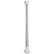 Curtain Rod Clothes Rods Extendable for Doors Window Windows Black