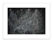 Coney Island Print/Poster Giclee Hand-Deckled Edges David Welker Embossed 1/75