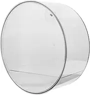 KAILIKETIY 1 Set Showcase Book Display Cabinet Wall-mounted Display Cabinet Shelf Display Cabinet Circular Display Cabinet Bag Rack Display Cabinet Kit Display Cabinet Pet Sign Plastic