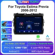 For Toyota Estima Previa Tarago Canarado Car Radio Stereo GPS System Multimedia