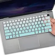 Keyboard Cover Skin for Dell Latitude 5440 5430 5431 5420 14", Dell Latitude 7440 7430 7420 7410, Dell Latitude 9420 9430, 15.6" Dell Latitude 7520 9510 9520 Keyboard Protector, Gradual Mint