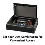 SentrySafe QAP1E Gun Safe with Digital Keypad One Handgun Capacity