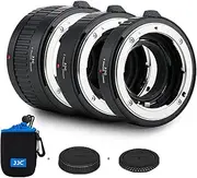 [JJC] Close-up Ring Digital Closeup Ring Set Extension Tube for Nikon F Mount D850 D750 D780 D3500 D3400 D7500 D7200 D7100 D7000 D5600 D5500 D5300 D5200 D5100 D5100 0 D50 00 D3300 Compatible