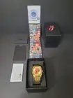 Authentic Nixon Rolling Stones Watch Time Teller Gold A1356-509-00 In Box.