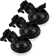 HONMEET 3Pcs Dash Cam Mount Head Suction Cup for Car Camera Suction Mount with Single Lock for Secure Recording Windshield