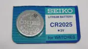 Genuine NOS Seiko CR2025 Lithium Watch Battery 3V Watch Part