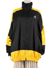 Black & Yellow Zip Up Jacket