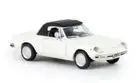 Brekina 1969 Alfa Romeo Spider White HO Scale 1:87 Model Car Missing Tail Light