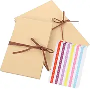 Diy Photo Book Album Adhesive Pages 2pcs Hardcover Scrapbook for Travel Storage