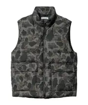 Camouflage pattern vest S,M Black