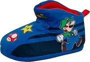 [Super Mario] Kids Slipper Boots Boys Girls Nintendo Gamer Slippers House Shoes Pull On Fleece Booties