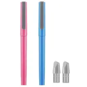 2pcs Ceramic Paper Cutter Pen Ceramic Blade Knife Pen DIY Diamond Art Paper Cutter for Cutting Paper Pink&Blue