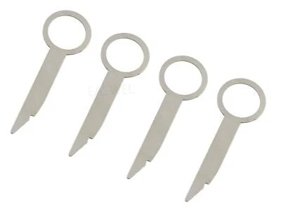 4X Car Radio Stereo CD Release Removal Tool Key for VW TOUAREG 2004-2009