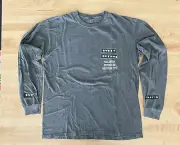 Travis Scott Halloween 2017 New York City Long Sleeve Tee Grey Size Large Rare